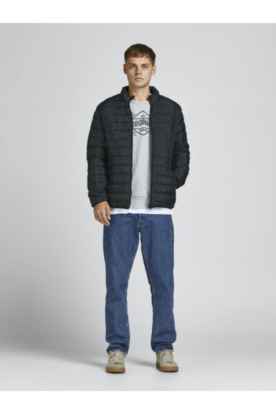 Hwıng Stand Erkek Mont 12190674 - Black - JACK & JONES (1)