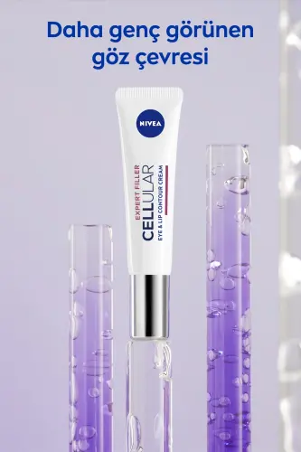 Hyaluron Cellular Filler 15 ml qattiqlashtiruvchi ko'z kremi, nozik chiziqlar ko'rinishini kamaytiradi, kollagen - 4