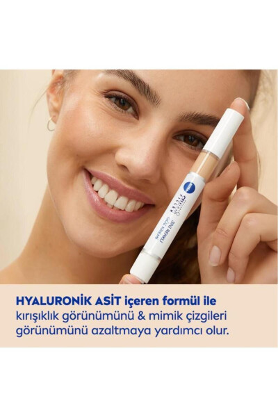 Hyaluron Cellular Filler 3-in-1 Colored Light Tone Eye Cream 4ml, Under Eye Concealer - 4