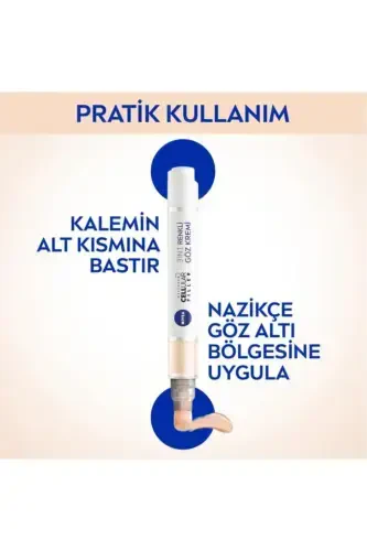 Hyaluron Cellular Filler 3 ta 1 da Rangli O'rta Ohang Ko'z Parvarishi Kremi 4ml, Ko'z Osti Yashiruvchi - 4
