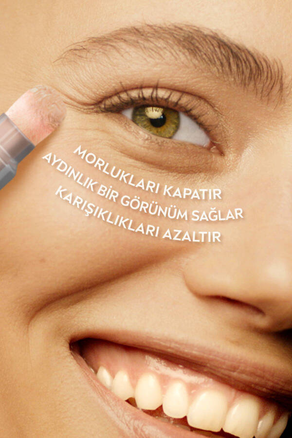 Hyaluron Cellular Filler 3'ü 1 Arada Renkli Açık Ton Göz Bakım Kremi 4ml, Göz Altı Kapatıcısı - 15