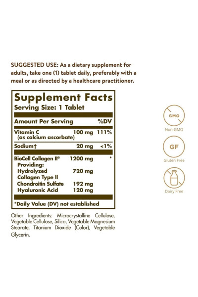 Hyaluronic Acid 120 Mg 30 Tablets - 17