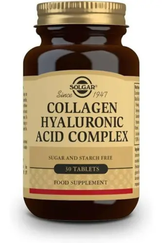 Hyaluronic Acid Collagen Complex 30 Tablets + Biotin 1000 Mcg 50 Capsules - 4