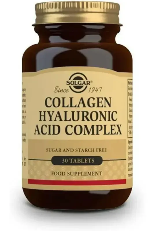 Hyaluronic Acid Collagen Complex 30 Tablets Biotin 5000 Mcg 50 Capsules - 2