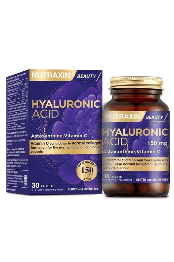 Hyaluronic Acid Dietary Supplement 30 Tablets - 5