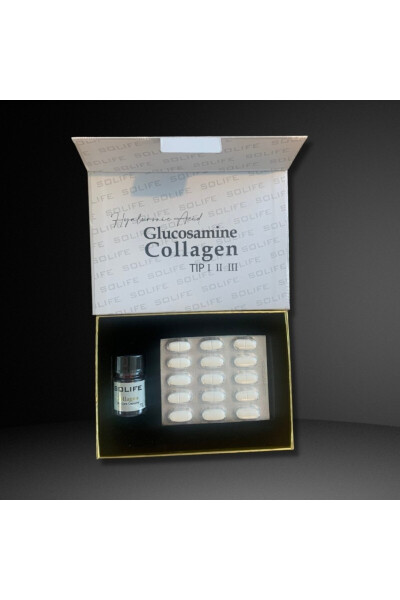 Hyaluronic Acid Glucosamine Collagen Trio + Youth Serum Capsules - 2