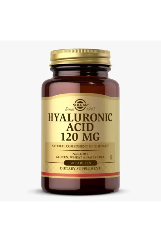 Hyaluronic Acid 120 Mg 30 Tablet - SOLGAR
