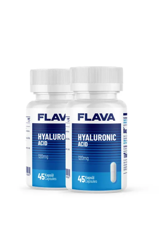 Hyaluronic Acid - 45 Kapsül X 2 Adet - FLAVA