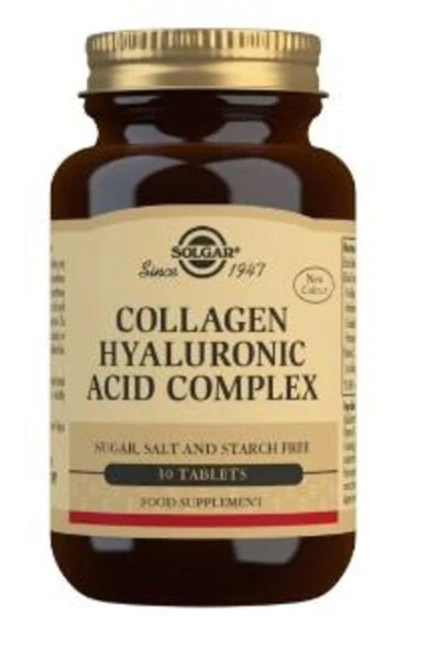 Hyaluronic Acid Collagen Complex 30 Tablet - Solgar (1)