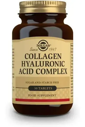 Hyaluronic Acid Collagen Complex 30 Tablet Biotin 5000 Mcg 50 Kapsül - Solgar (1)