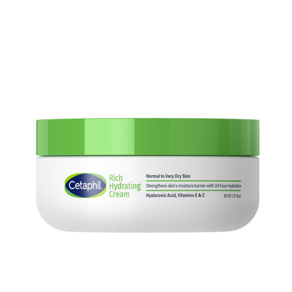 Hyaluronik Asitli Kuru ve Normal Ciltler İçin Cetaphil Rich Nemlendirici Krem, 1.7 oz - 11