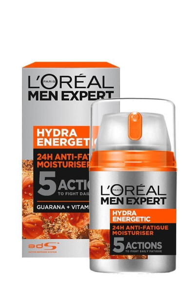 Hydra Energetic Face Wash Gel 100ml Moisturizing Gel Face Cream 50ml Men's Face Care Duo - 9