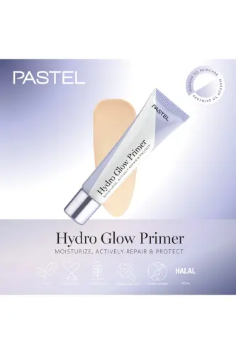 Hydro Glow Primer - Aydınlatıcı Ve Nemlendirici Makyaj Bazı - Nude Glow - 8