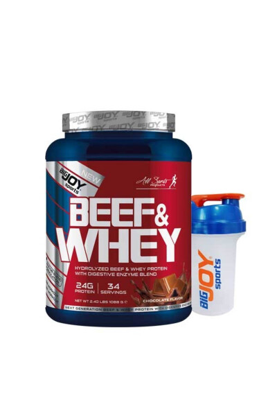 Hydrolyzed Beef & Whey Chocolate Flavored Protein Powder 1088g - Whey Protein - Beef Protein - 4