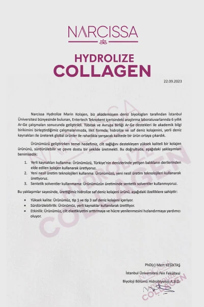 Hydrolyzed Collagen - 100% Pure Marine Collagen, Liquid Collagen with Hydrolyzed Peptides 400ML - 13