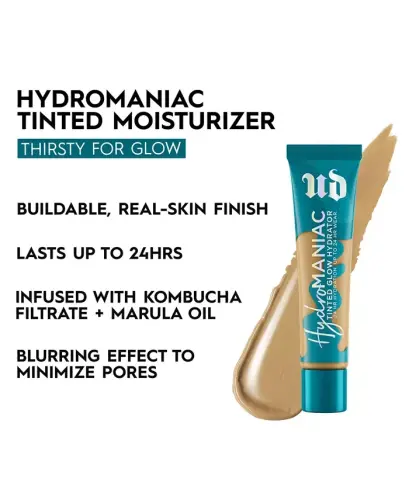 Hydromaniac Hydrating Dewy Foundation for Dry Skin - 50 (medium-warm undertones) - Urban Decay (1)