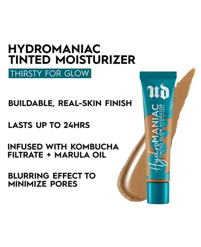 Hydromaniac Hydrating Dewy Foundation for Dry Skin-60 (medium deep-warm undertones) - 2