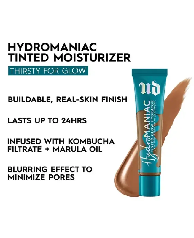 Hydromaniac Hydrating Dewy Foundation for Dry Skin-71 (deep neutral-neutral undertones) - 2