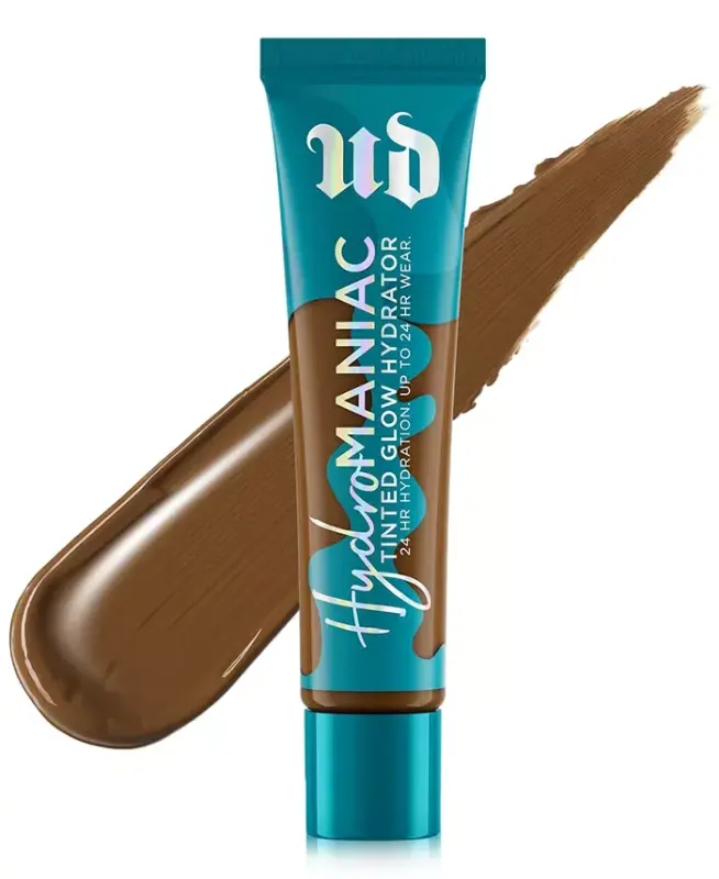 Hydromaniac Hydrating Dewy Foundation for Dry Skin-80 ( deep warm-warm undertones) - 1