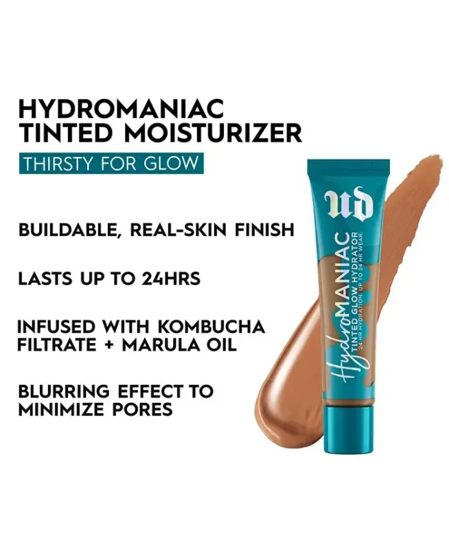 Hydromaniac Hydrating Dewy Foundation for Dry Skin - 55 (medium deep-neutral undertones) - 2