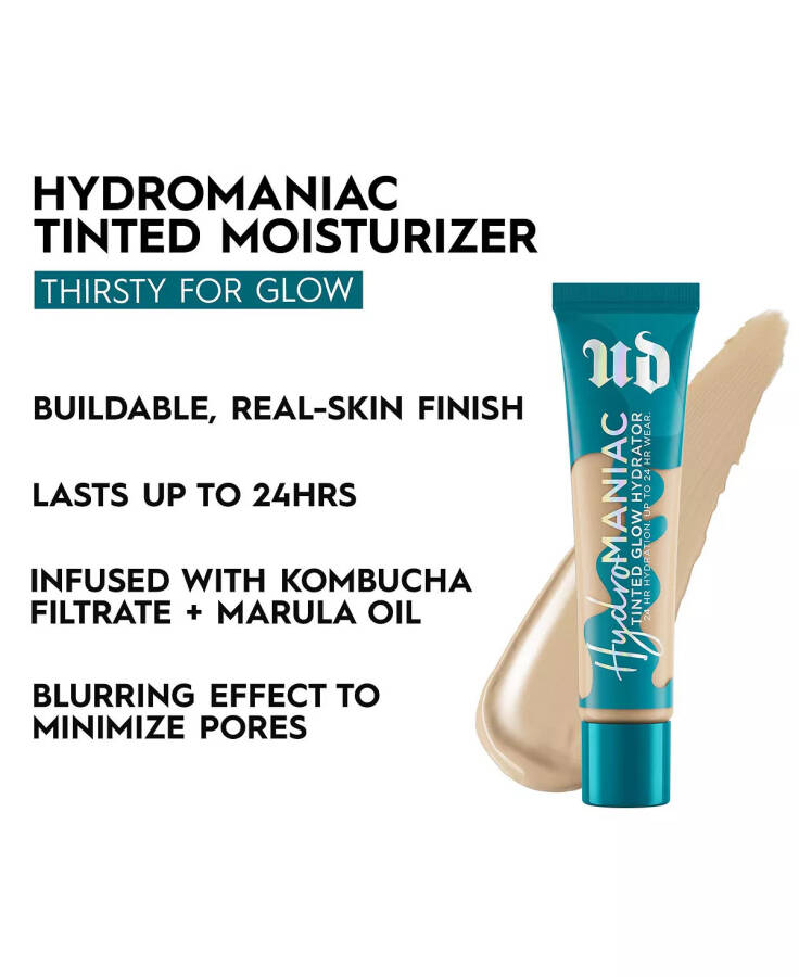 Hydromaniac Tinted Glow Hydrator Foundation 20 (fair-neutral undertones) - 3