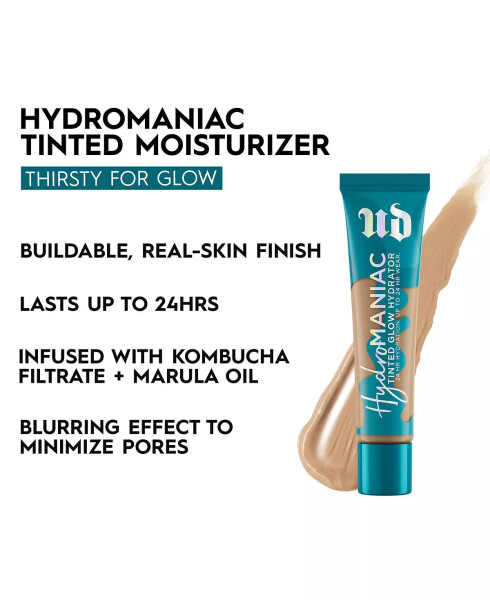 Hydromaniac Tinted Glow Hydrator Foundation 40 (light-neutral undertones) - 3