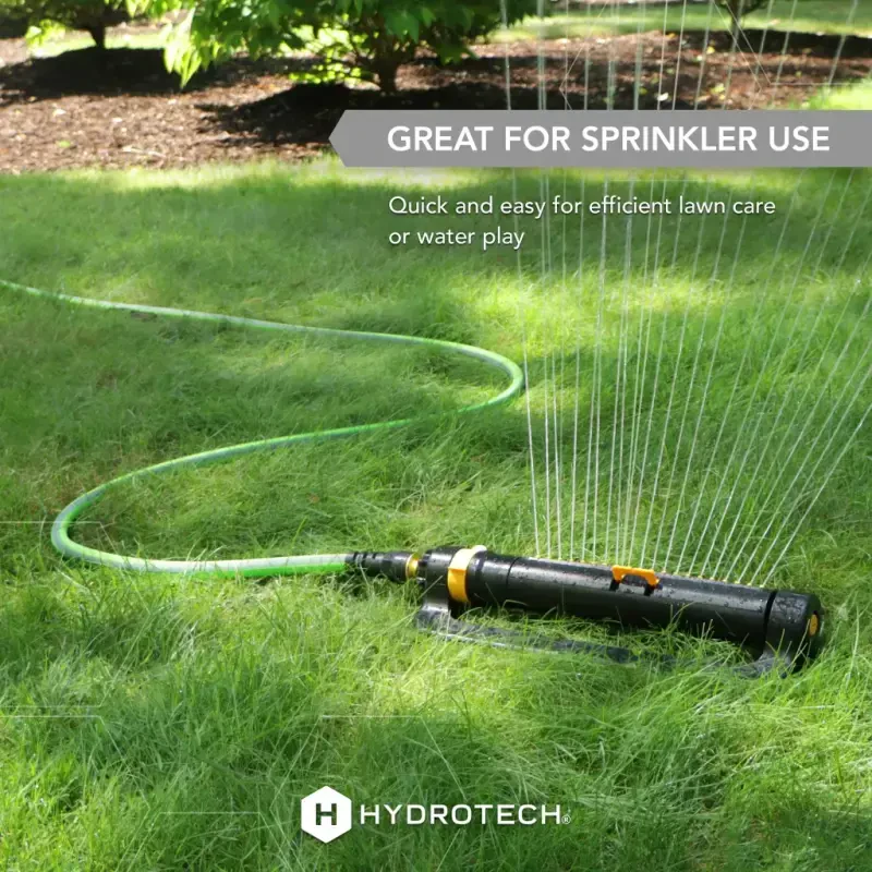 HydroTech 50 ft Flexible FlatJacket Garden Hose - 5