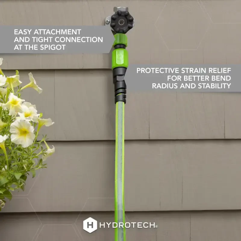 HydroTech 50 ft Flexible FlatJacket Garden Hose - 11