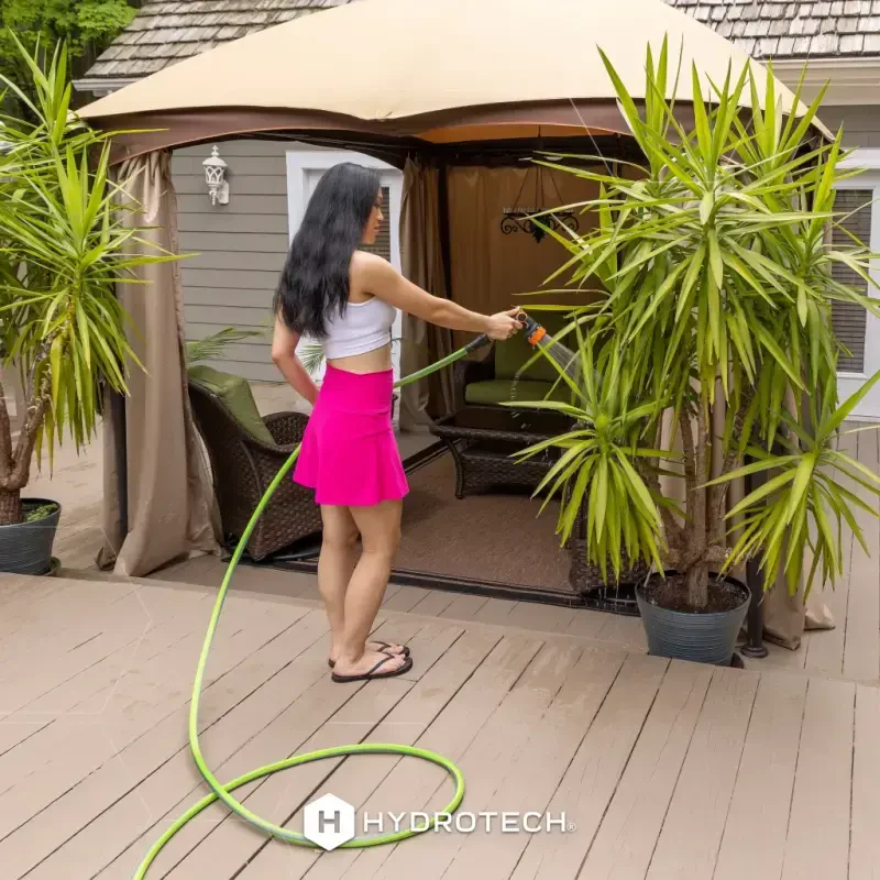 HydroTech 50 ft Flexible FlatJacket Garden Hose - 13