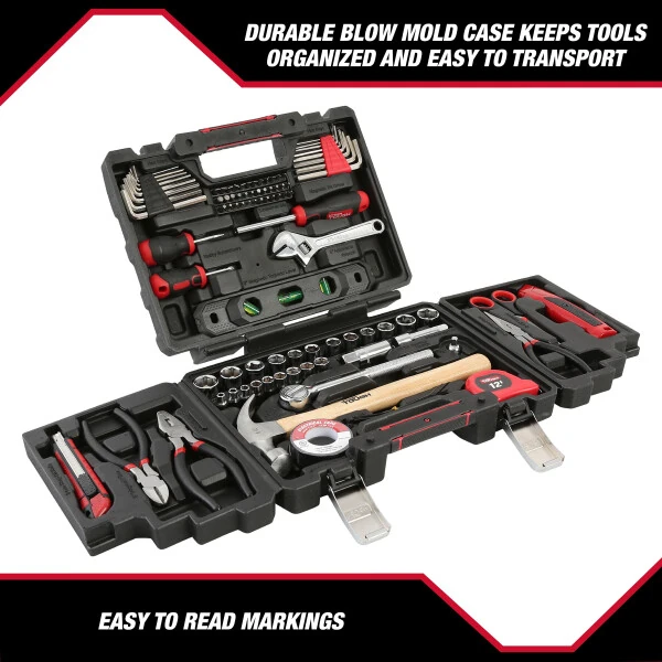 Hyper Tough 118-Piece Tool Set for Home Repairs, 7003 - 4