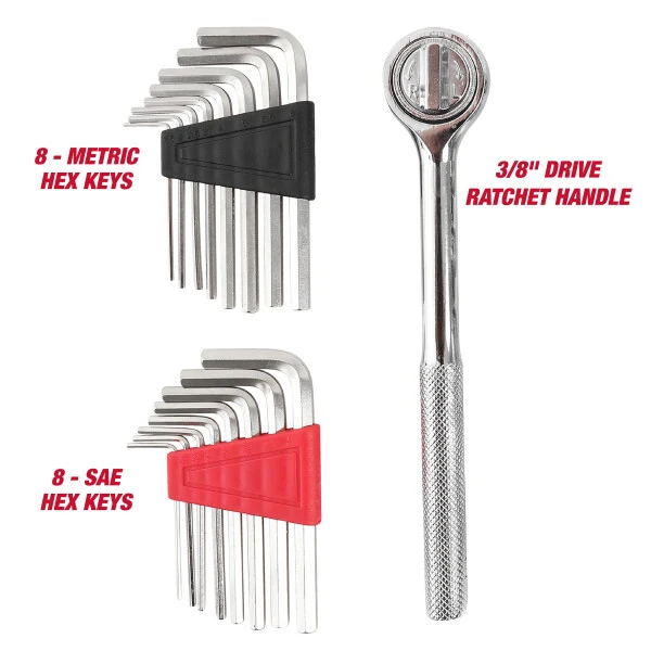 Hyper Tough 118-Piece Tool Set for Home Repairs, 7003 - 11