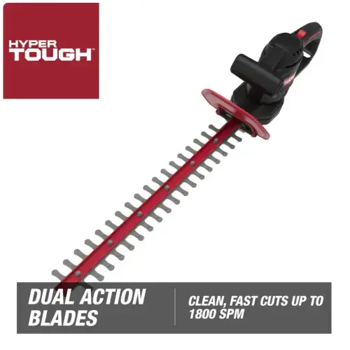Hyper Tough 3.7-Amp 20 in. Corded Electric Hedge Trimmer HT21-401-002-02 [New] - 7