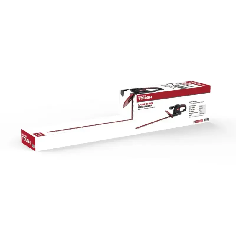 Hyper Tough 3.7-Amp 20 in. Corded Electric Hedge Trimmer HT21-401-002-02 [New] - 6