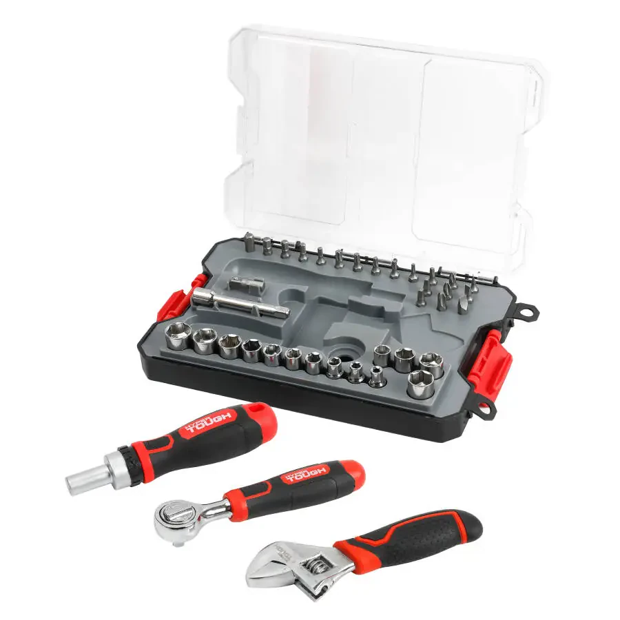 Hyper Tough 38 dona qisqa asboblar to'plami Click Fit™ qutisida, 42031CF - 7