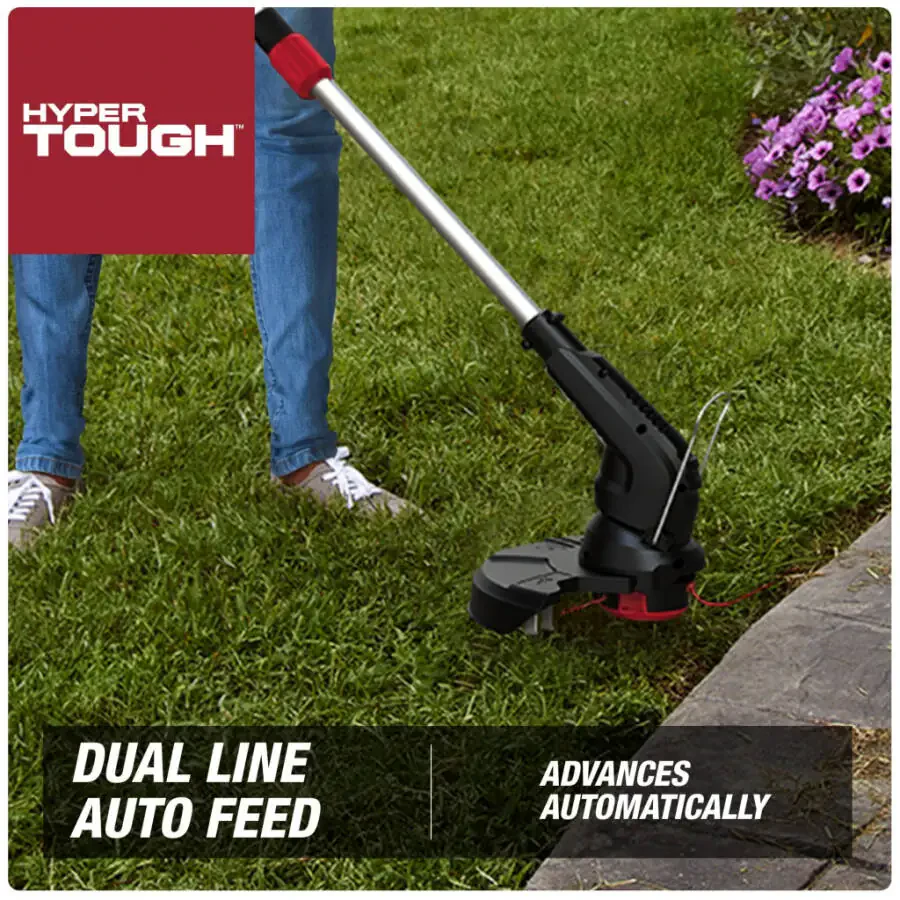 Hyper Tough 4.6-Amp 13in Electric String Trimmer HT21-401-002-04 [New] - 4