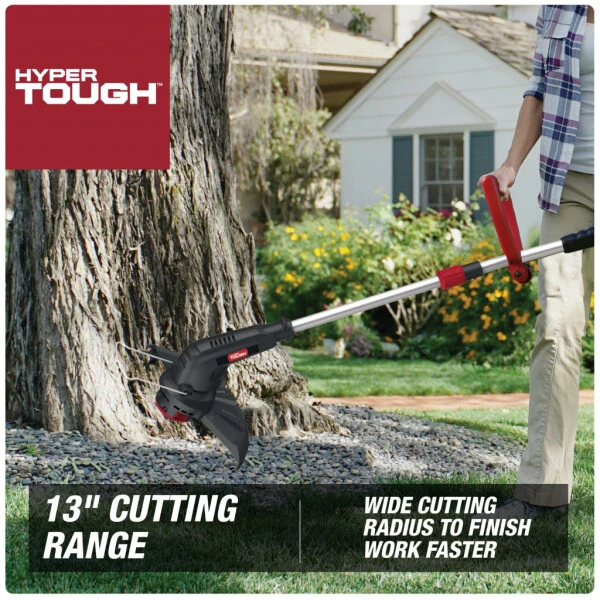 Hyper Tough 4.6-Amp 13in Electric String Trimmer HT21-401-002-04 [New] - 7