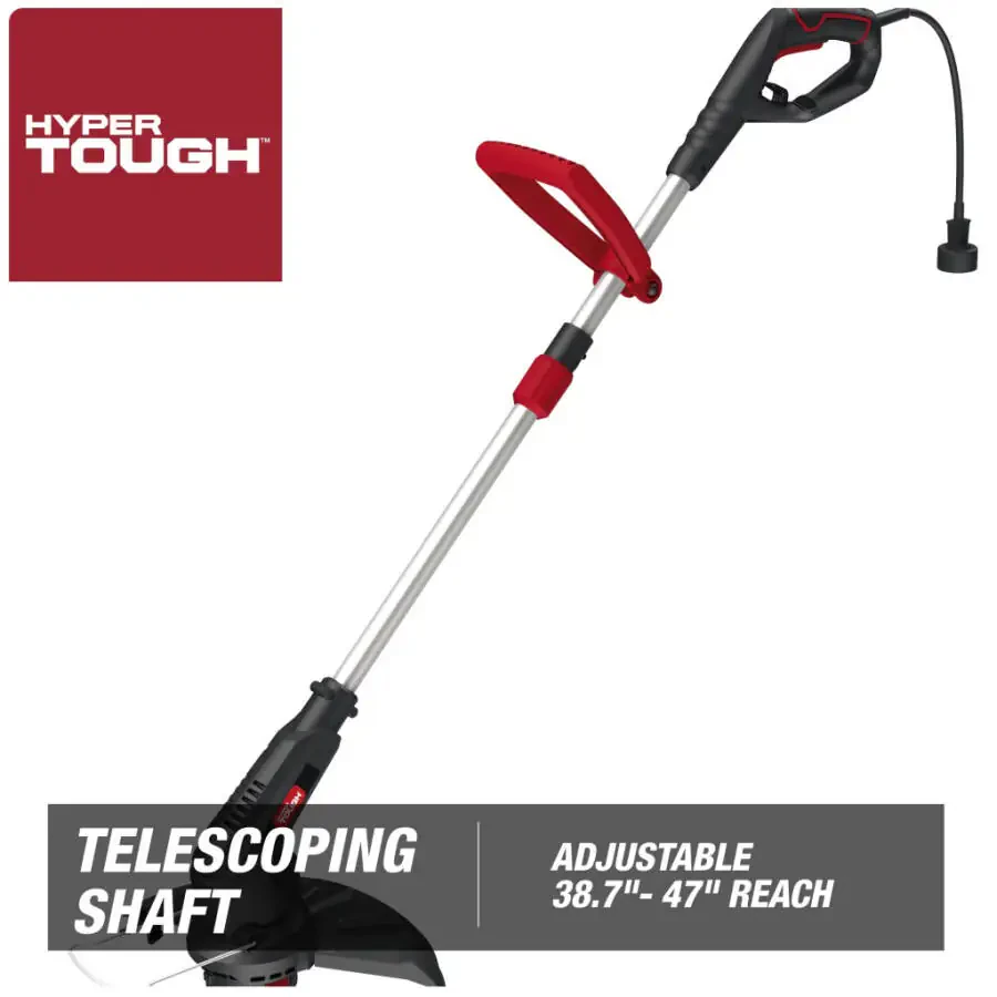 Hyper Tough 4.6-Amp 13in Electric String Trimmer HT21-401-002-04 [New] - 6