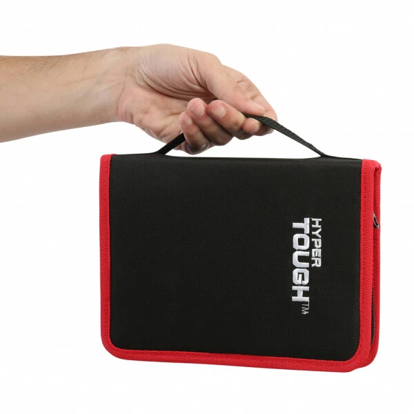 Hyper Tough 51-Piece Auto and Motorcycle Mechanic's Tool Kit- - 7