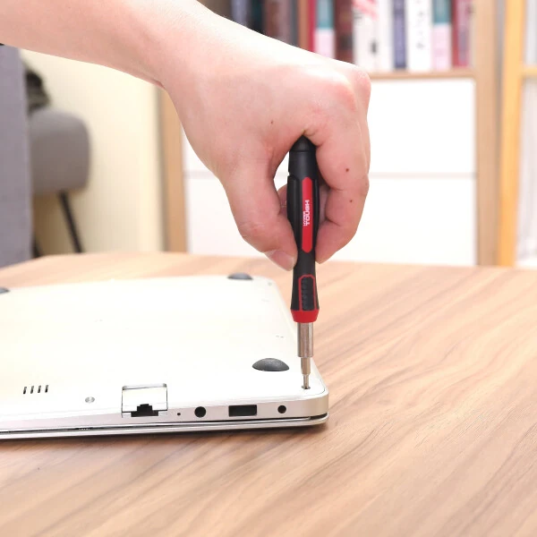 Hyper Tough 77 qismli aniqlik asboblar to'plami, magnitli tornavida, standart o'lchamli bitlar va g'ilof, yangi holatda, - - 9