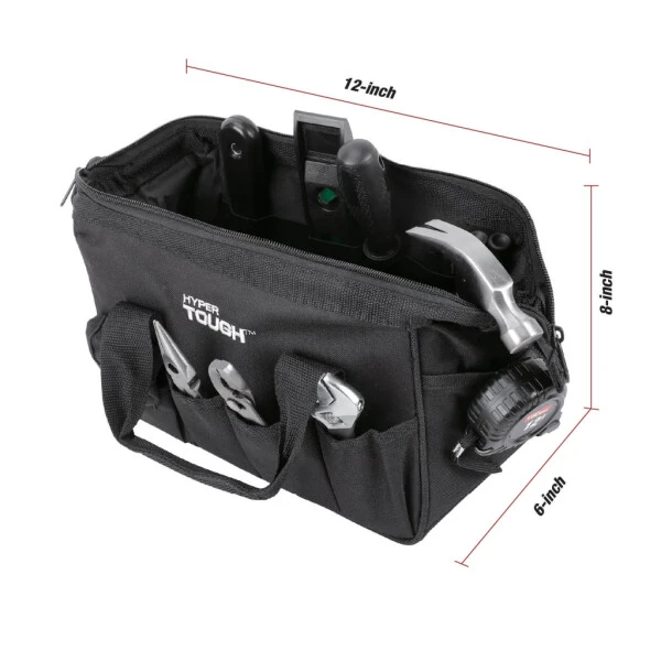 Hyper Tough 89 dona qora uy ro'zg'or asboblar to'plami, yangi - 4