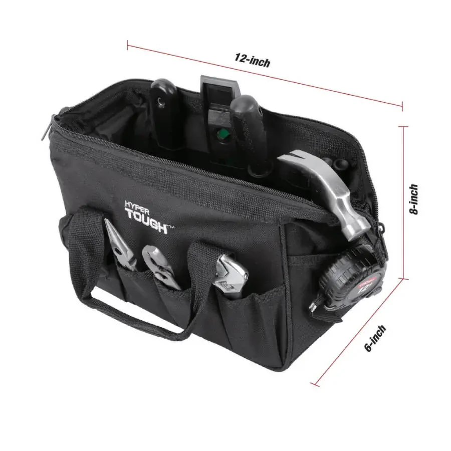 Hyper Tough 89-Piece Black Household Tool Set, New - 4