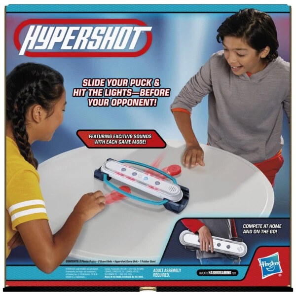 Hypershot Electronic Tabletop Hockey Game, Kids Board Games for 1 to 2 Players, Ages 8+ - 7