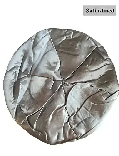 Hysunland Ayollar Atlas Astarlı Trikotaj Beret Xonimlar Qish Kuzgi Issiq va Yumshoq Beanie Shlyapa Qattiq Rang - 5