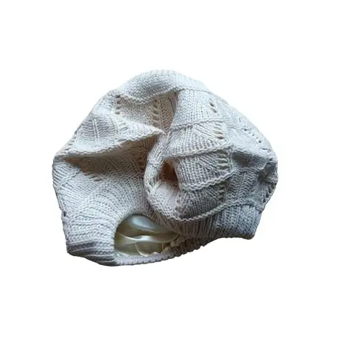 Hysunland Women's Satin Lined Knitted Beret Ladies Winter Autumn Warm and Soft Beanie Hat Solid Color - 5