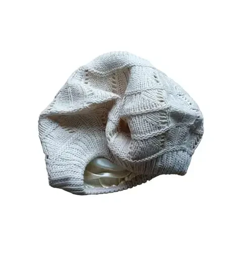 Hysunland Women's Satin Lined Knitted Beret Ladies Winter Autumn Warm and Soft Beanie Hat Solid Color - 5