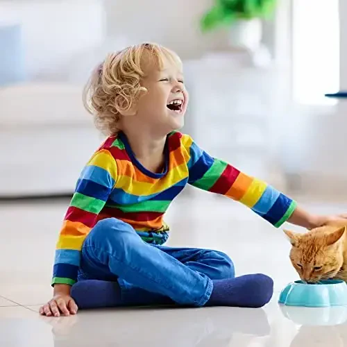 HYzgb 12 Pack Non Slip Kids Toddler Baby Socks with Grips for 1-7 Years Boys Girls Cotton Crew Socks Multi Colors - 6