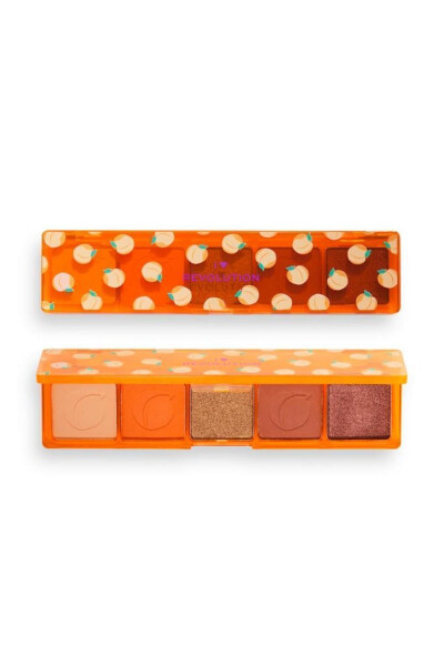 I Heart Rev. Mini Match Eyeshadow Palette Peach Please - 2