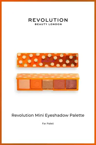 I Heart Rev. Mini Match Eyeshadow Palette Peach Please - 1