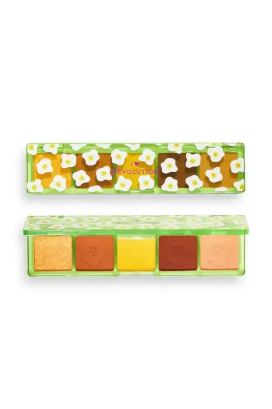 I Heart Revolution Mini Match Eyeshadow Palette Fried Egg Fred - 3