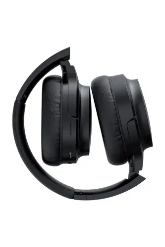 I62 Foldable Over-Ear Bluetooth Headphone with Microphone - Black - 4